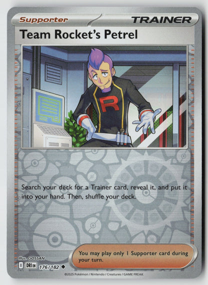 Team Rocket's Petrel 176/182 SV10: Destined Rivals Uncommon NM AYUMI ODASHIMA