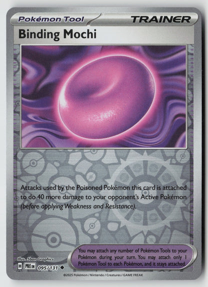 Binding Mochi 095/131 SV: Prismatic Evolutions Uncommon Reverse Holo NM